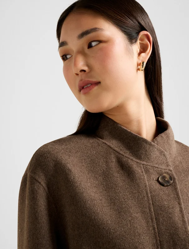 forever new  Sutton Scarf Coat for Women | Best Price UAE